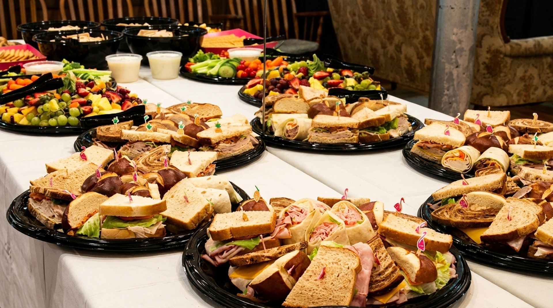 Catering that shows up right